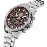 Police Defender watch for men brown stainless steel, imported from the UK