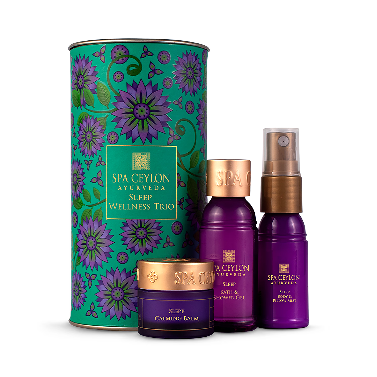 SPA CEYLON sleep wellness trio set with lavender (British brand)