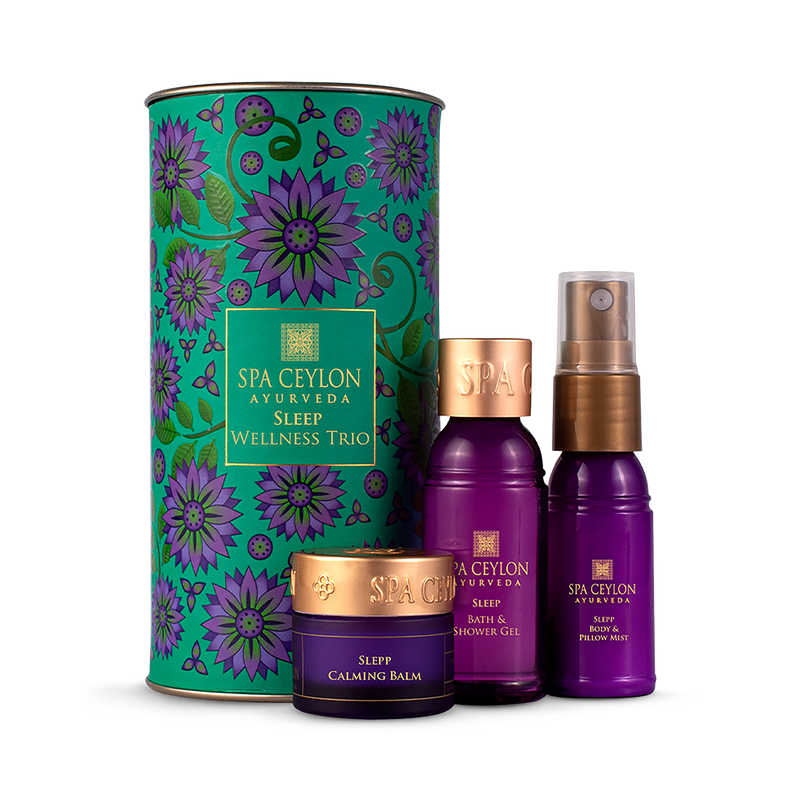 SPA CEYLON sleep wellness trio set with lavender (British brand)