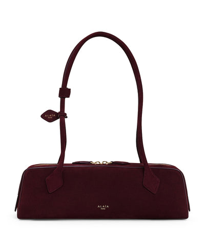 Harrods Alaïa Medium Suede Le Teckel Shoulder Bag- Buy online at McGrocer