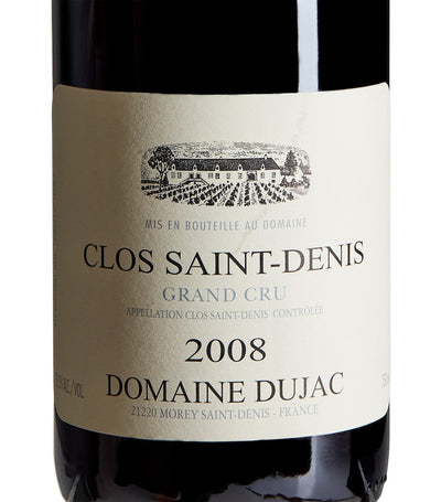 Harrods Domaine Dujac Grand Cru Pinot Noir 2008 Clos Saint-Denis Red Wine 75cl- Buy online at McGrocer