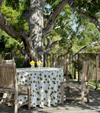Summerill & Bishop Ivy print round tablecloth 260cm (British brand)