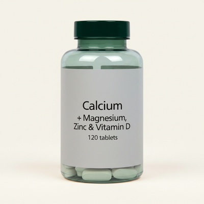 Holland & Barrett Holland & Barrett Calcium Magnesium Vitamin D & Zinc 240 Tablets- Buy online at McGrocer