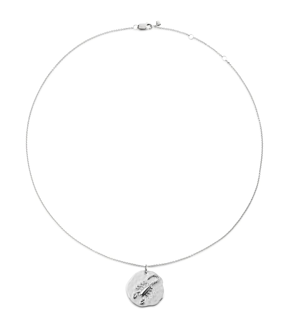 Monica Vinader sterling silver Scorpio necklace - British product