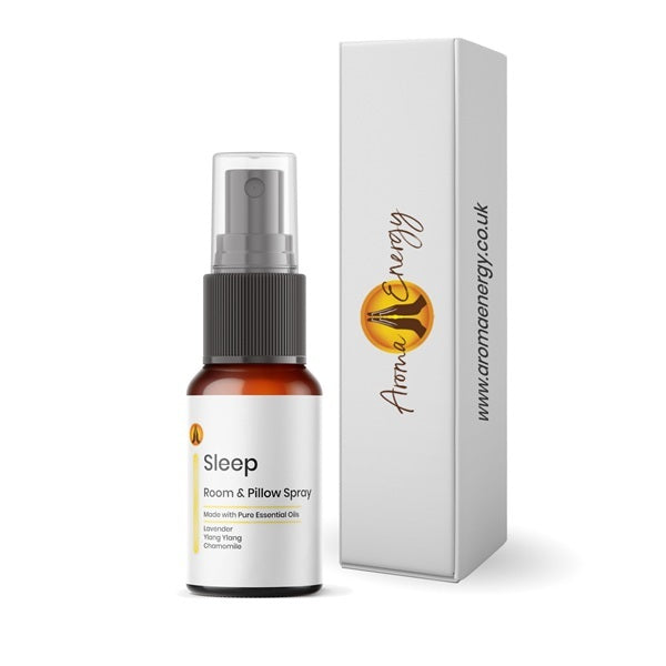 Aroma Energy pillow mist room spray 10ml (British brand)