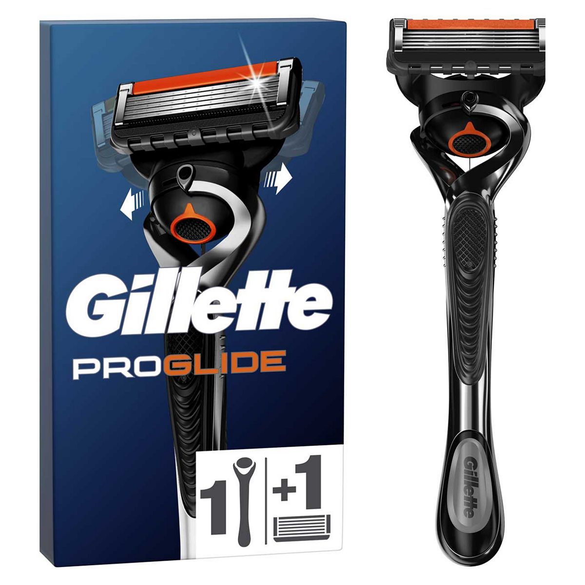 Gillette ProGlide Razor For Men, 1 Razor Blade Refill GOODS Boots   