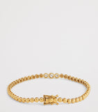 Jennifer Meyer yellow gold diamond tennis bracelet - British product