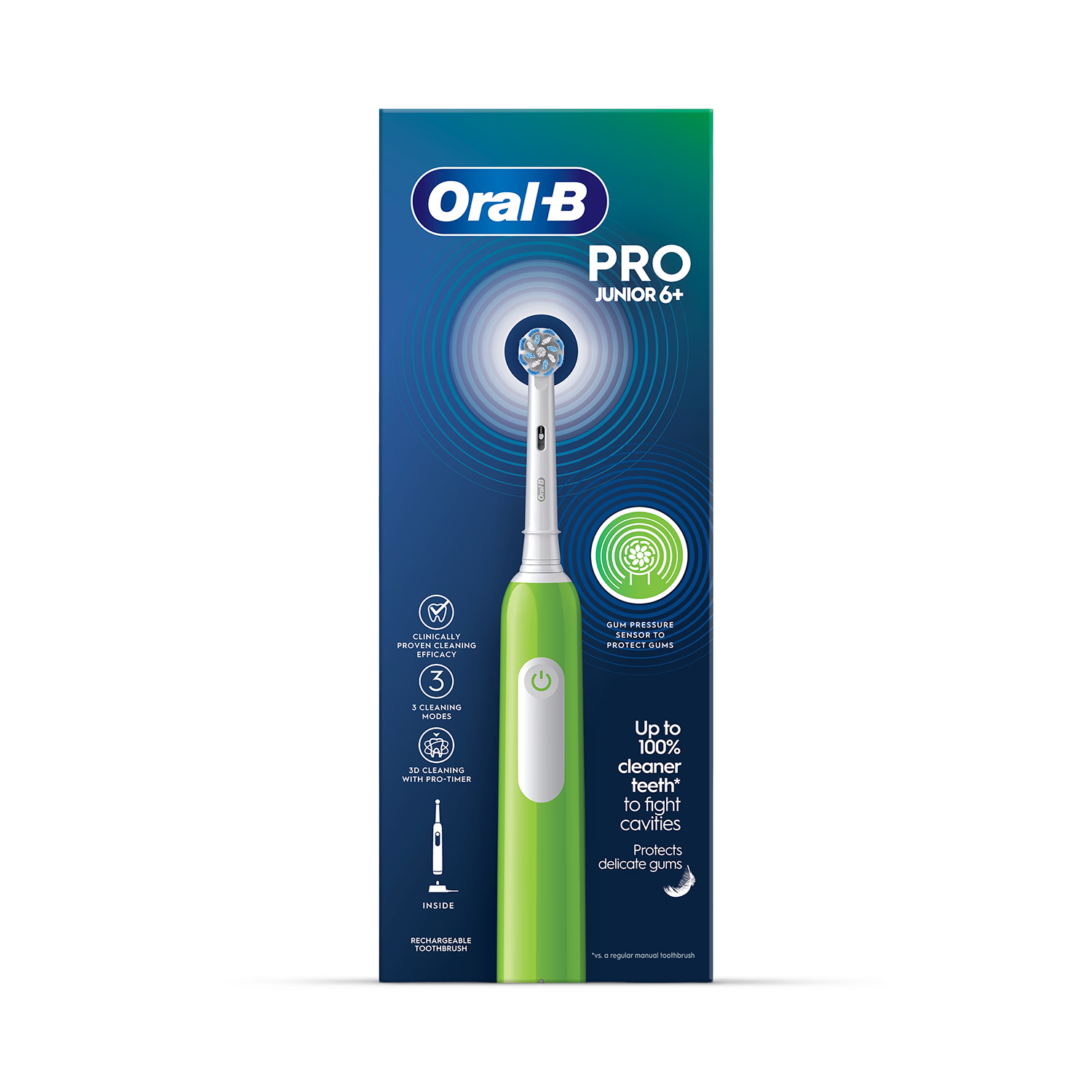 Oral-B Pro Junior children's electric toothbrush, imported from the UK