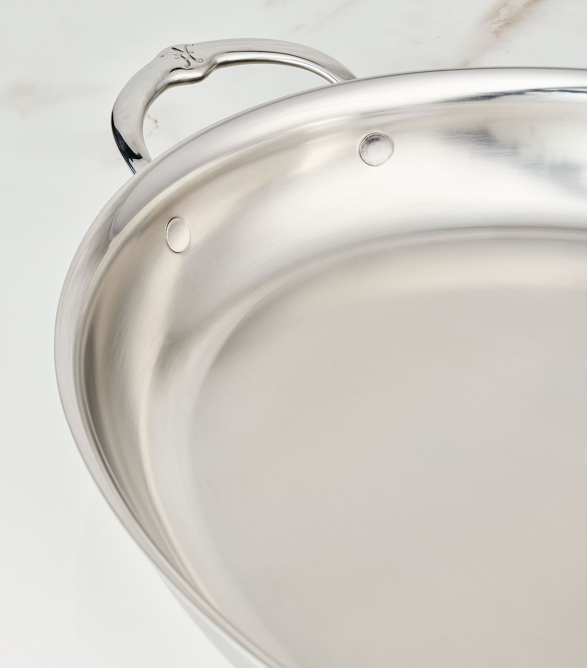 Hestan stainless steel oval au gratin dish 33.5cm, UK version