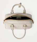 Miu Miu Arcadie top-handle leather bag, imported from the UK