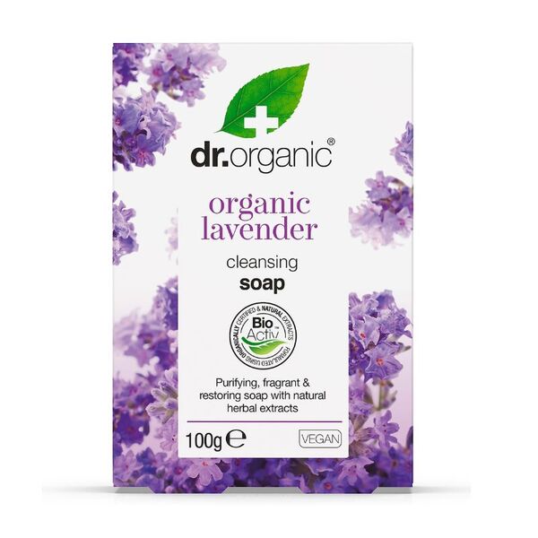 Dr Organic lavender soap 100g (British brand)