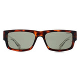 Superdry SDS-5005 brown unisex sunglasses tortoise crystal solid green, imported from the UK
