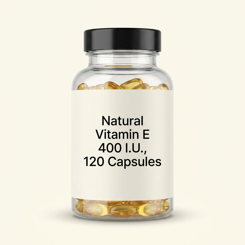 Holland & Barrett Vitamin E capsules 400iu 120 - British product