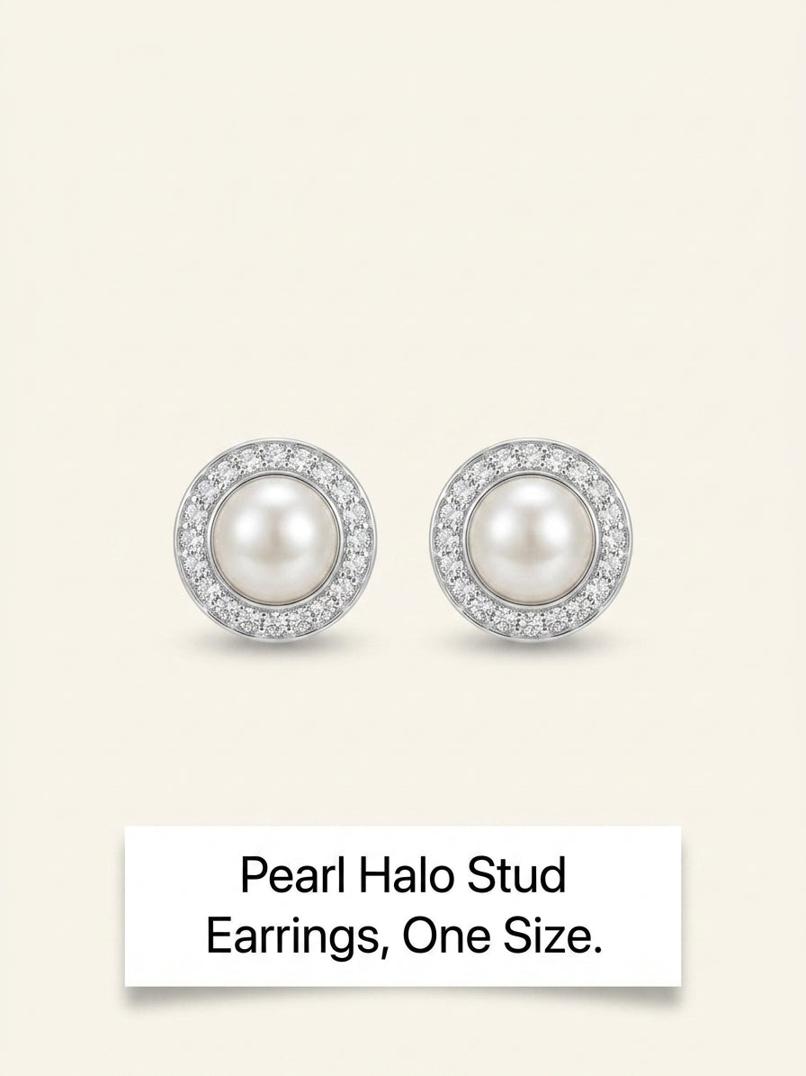 Vivienne Westwood Olympia stud earrings with cubic zirconia - British product