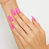 Bluesky Pink Flamingo gel polish bottle - British product