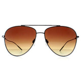 Ted Baker TB1625 men's aviator sunglasses gunmetal grey gradient (British brand)