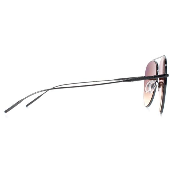 Ted Baker TB1625 men's aviator sunglasses gunmetal grey gradient (British brand)