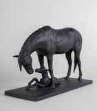 Lladró porcelain figurine of mare and foal, UK version