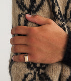 Tom Wood Peaky ring sterling silver yellow gold, UK version