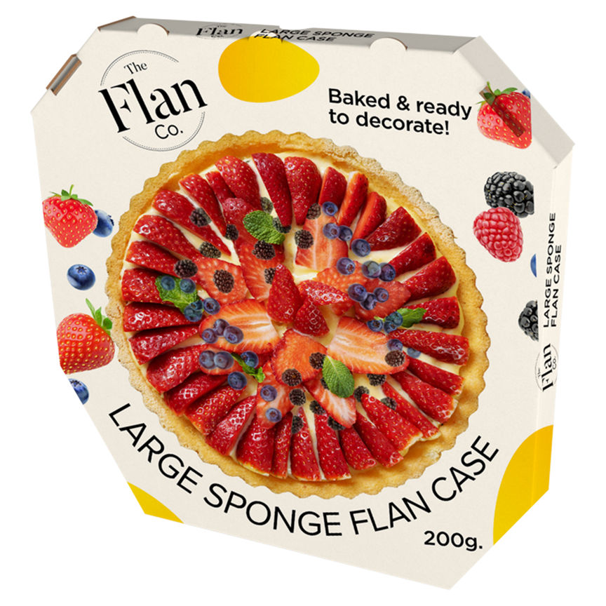 The Flan Co. Large Sponge Flan Case 200g GOODS ASDA   