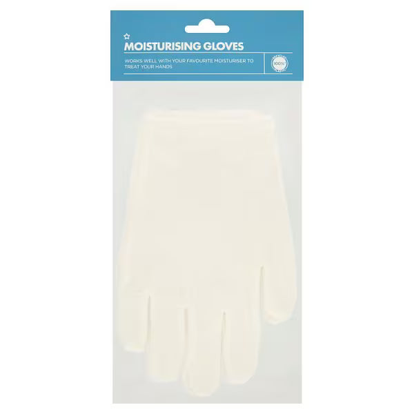 Superdrug Bamboo Moisturising Gloves for treating hands (British brand)