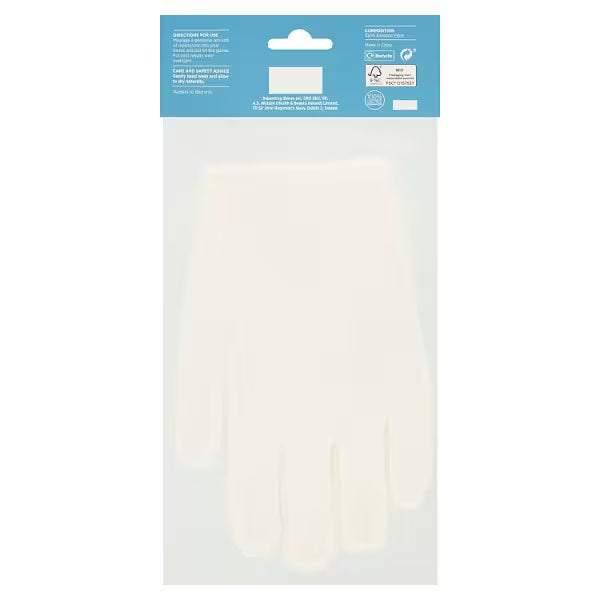 Superdrug Bamboo Moisturising Gloves for treating hands (British brand)