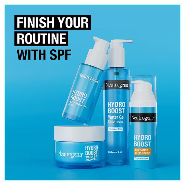 Neutrogena Hydro Boost Hydrating Face Fluid 50ml, imported from the UK