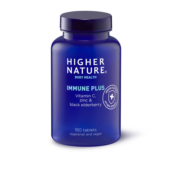 Immune Plus vitamin C zinc berry complex supplement 180 tablets (British brand)