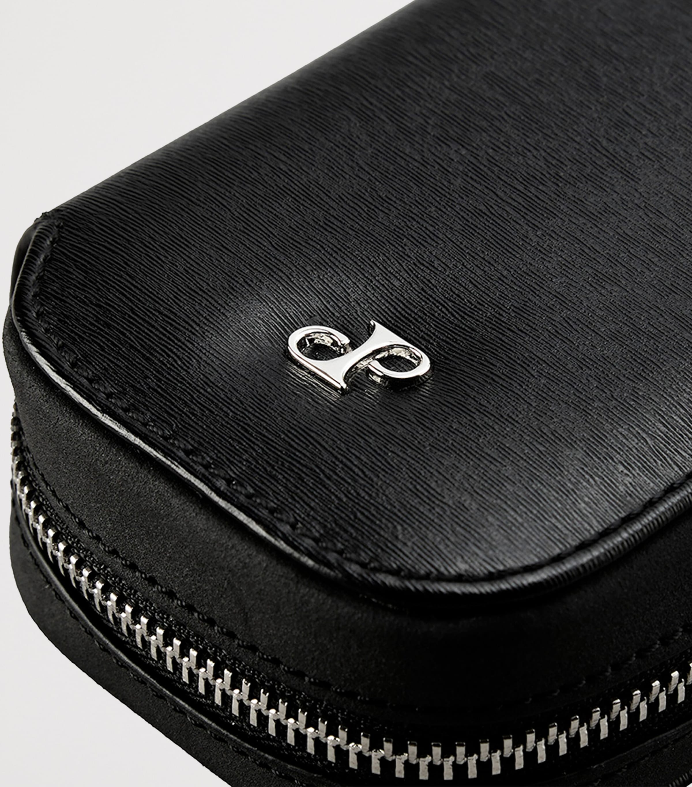 WOLF Philipp double watch zip case vegan leather - British product