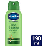 Vaseline Intensive Care Aloe Soothe Spray Moisturiser 190ml GOODS Boots   