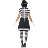 Smiffys Lady Mime Artist costume (British brand)