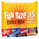 Mars ,Maltesers, M&M's, Twix & More Fun Size Milk Chocolate Party Bags Multipack GOODS ASDA   