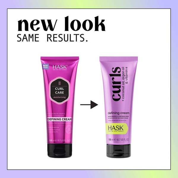 Hask Curl Care Defining Cream 2 Pack 198ml, UK version