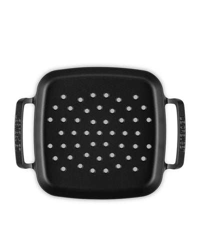 Le Creuset Gusseisen Grillschale eckig 30cm für BBQ