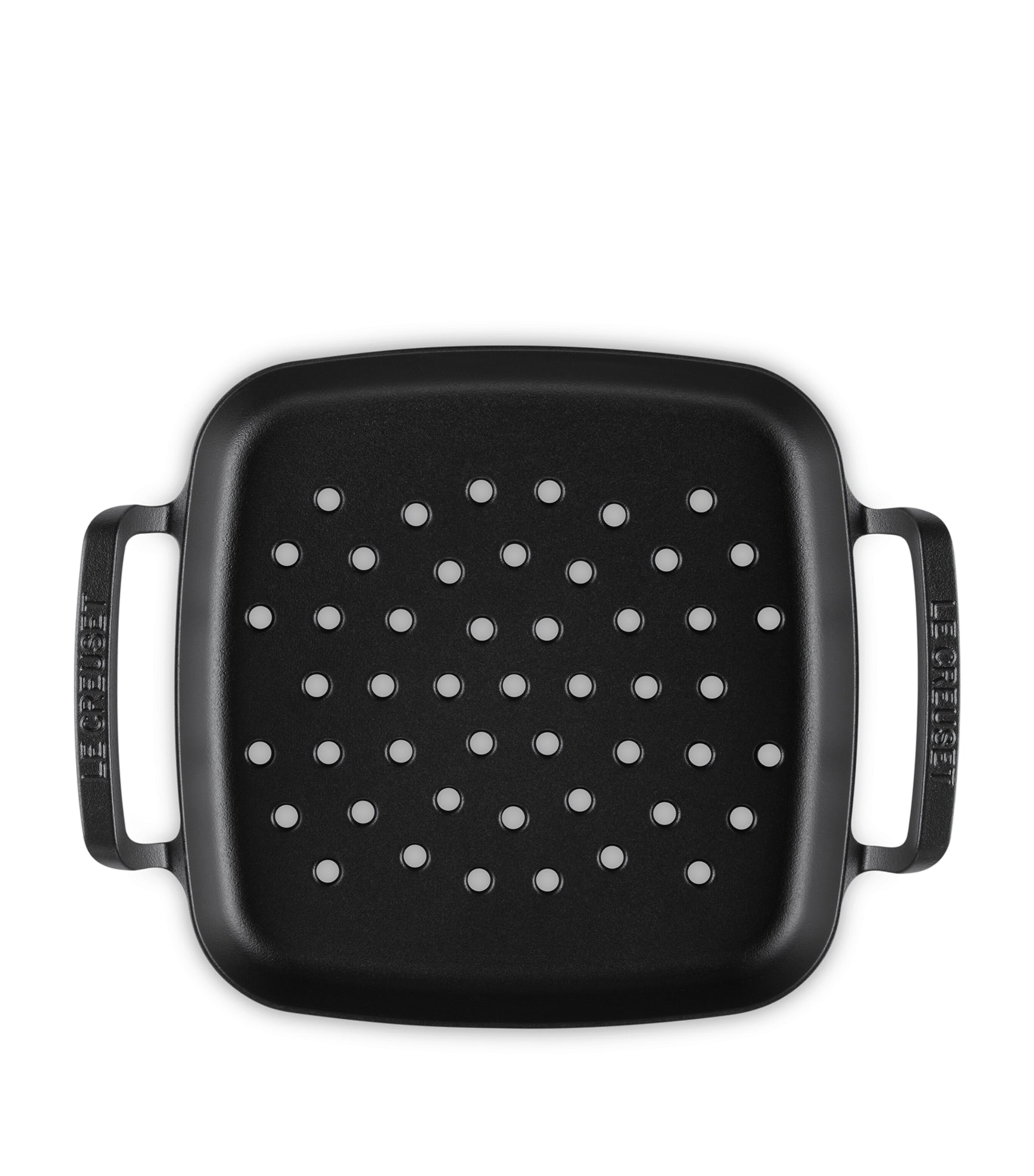 Le Creuset cast iron square grilling basket 30cm, UK version