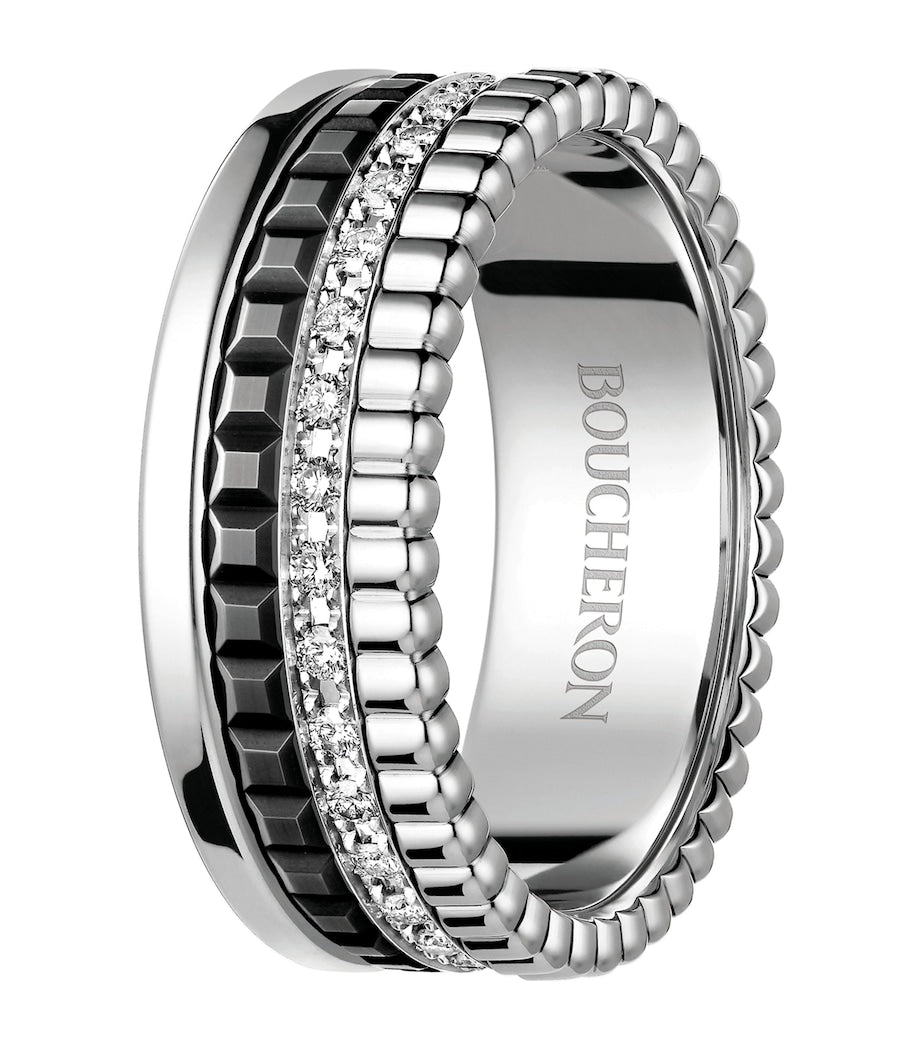 Boucheron Quatre Black Edition ring - UK version