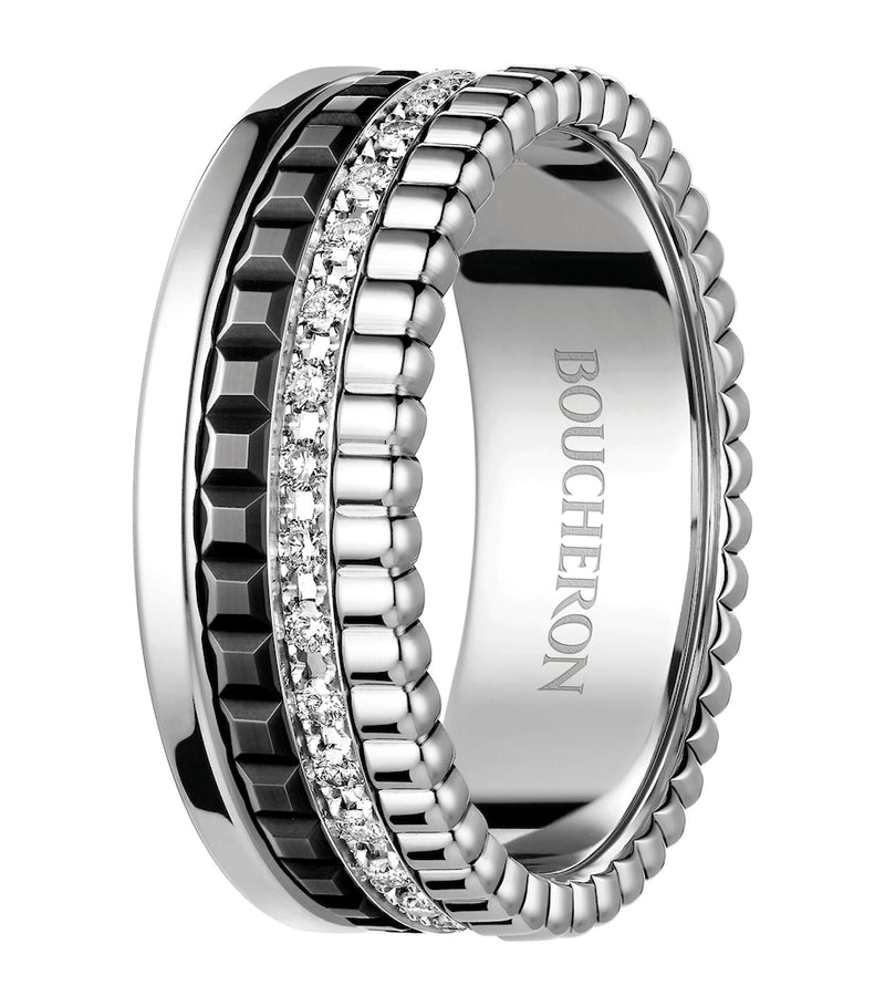 Boucheron Quatre Black Edition ring - UK version