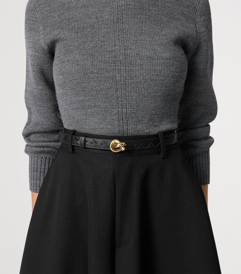 Bottega Veneta Knot leather belt - (British brand)