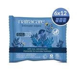 Natracare organic intimate wipes 6 x 12 pack - British product