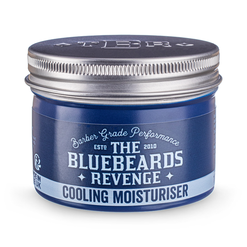 The Bluebeards Revenge cooling moisturiser 100ml, imported from the UK