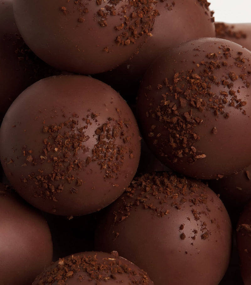 Harrods coffee and walnut chocolate truffles 15-piece box 195g, UK version