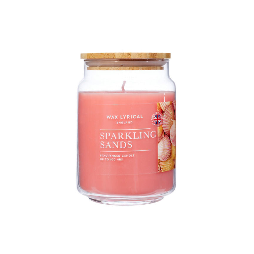 Wax Lyrical Large Jar Sparkling Sands Candle GOODS ASDA   