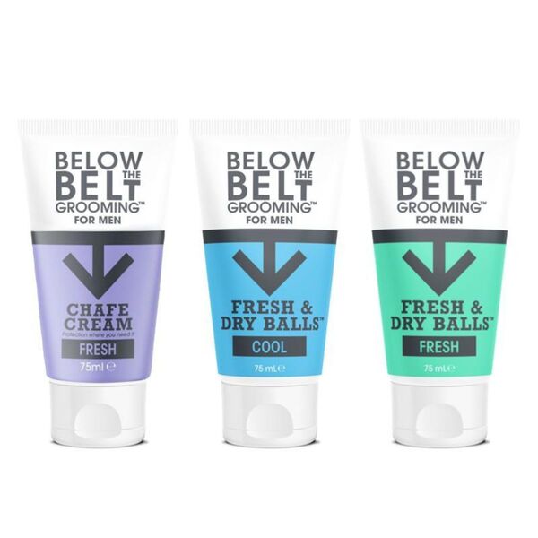 Below the Belt ultimate grooming bundle, imported from the UK