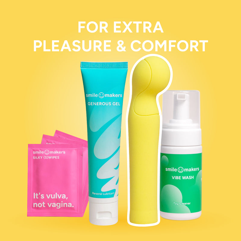 Smile Makers Tennis Pro G-spot vibrator in silicone (British brand)