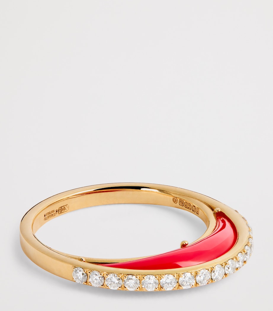 L'Atelier Nawbar Bloop Moon ring size 53 - British product