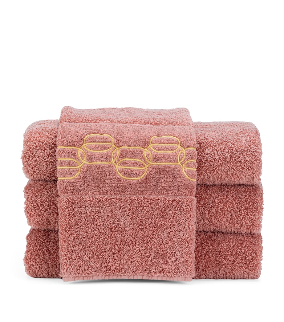 Abyss & Habidecor Palacio guest towel 40cm x 75cm, imported from the UK
