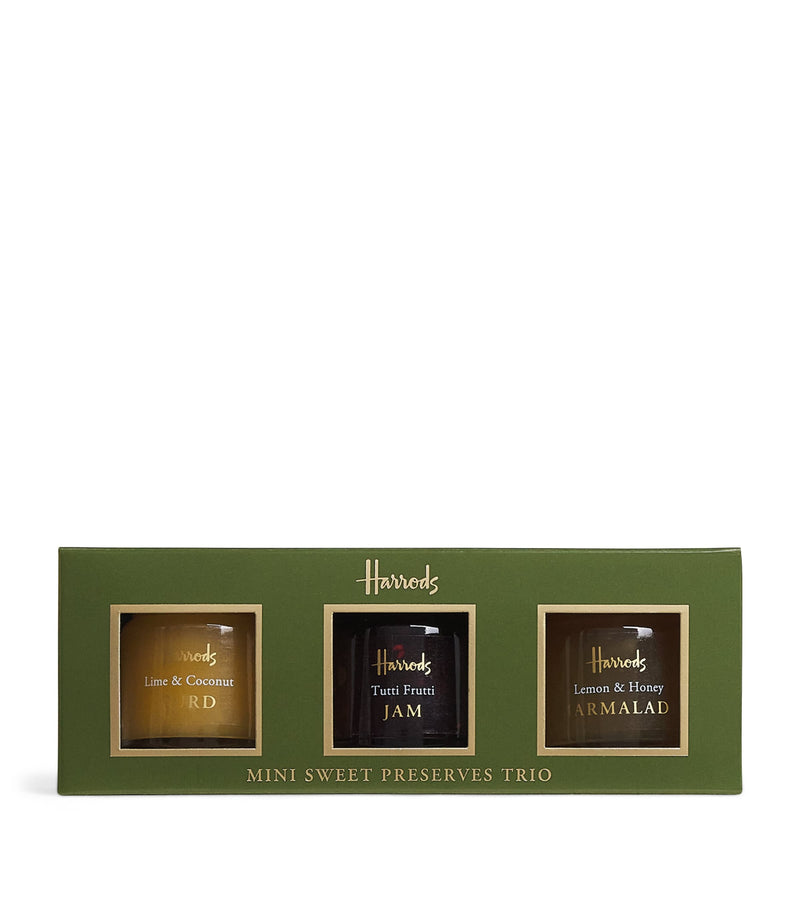 Harrods Mini Sweet Preserves Trio 119g, UK version