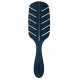 Bass Bio-Flex Detangler brush nylon pins graphite colour, imported from the UK