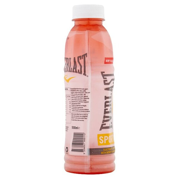 Everlast Red Berry Blaze 500ml x 24 GOODS Superdrug   