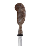 Greggio caviar serving spoon and knife set, UK version
